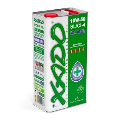 Моторне масло XADO Atomic Oil 10W-40 SL/CI-4 5л